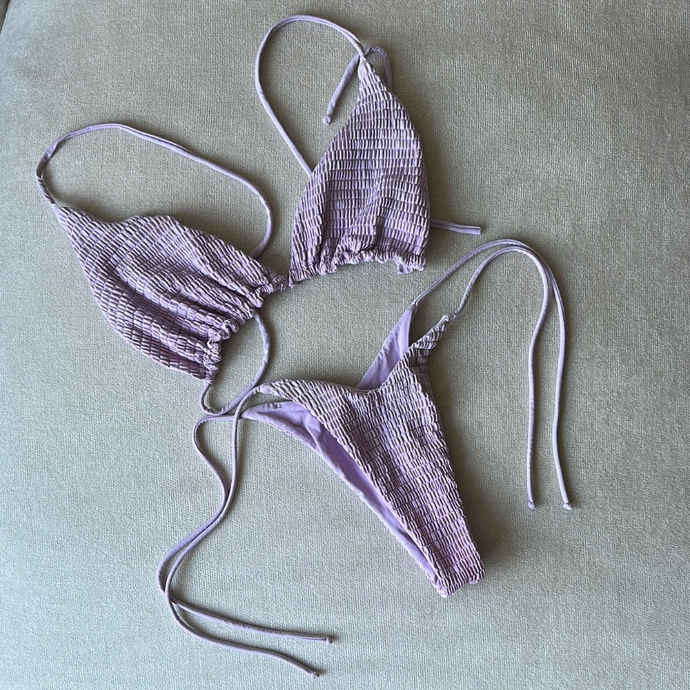 San Lorenzo Lavender Bikini Set